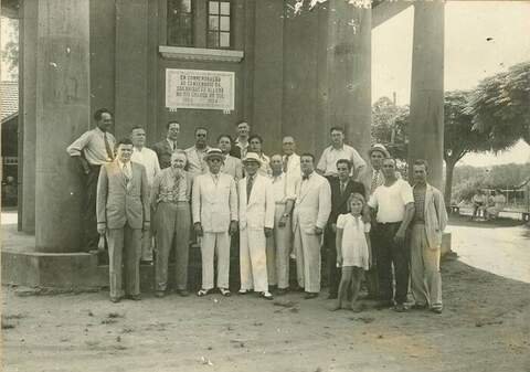 Monumento ao imigrante alemão em Novo Hamburgo, iniciado em 1924